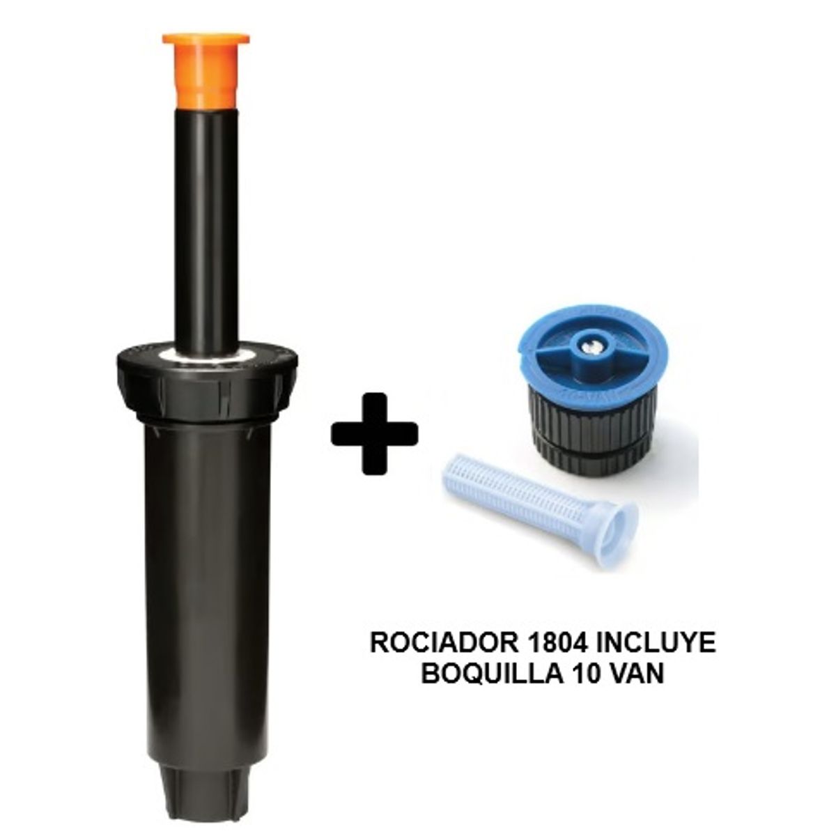 RAINBIRD - ASPERSOR - ROCIADOR EMERGENTE SERIE 1804 DE 1-2 R300m