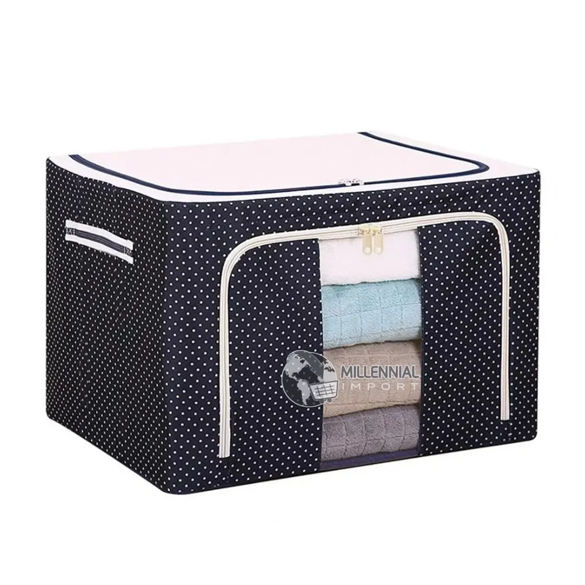 GENERICO - Caja Organizadora Almacenamiento De Ropa Grande de 72 Litros