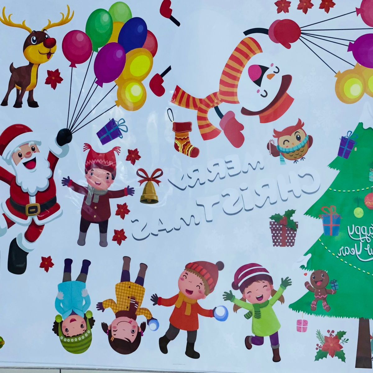 GENERICO - PEGATINA NAVIDEÑA - DECORA TUS VENTANAS