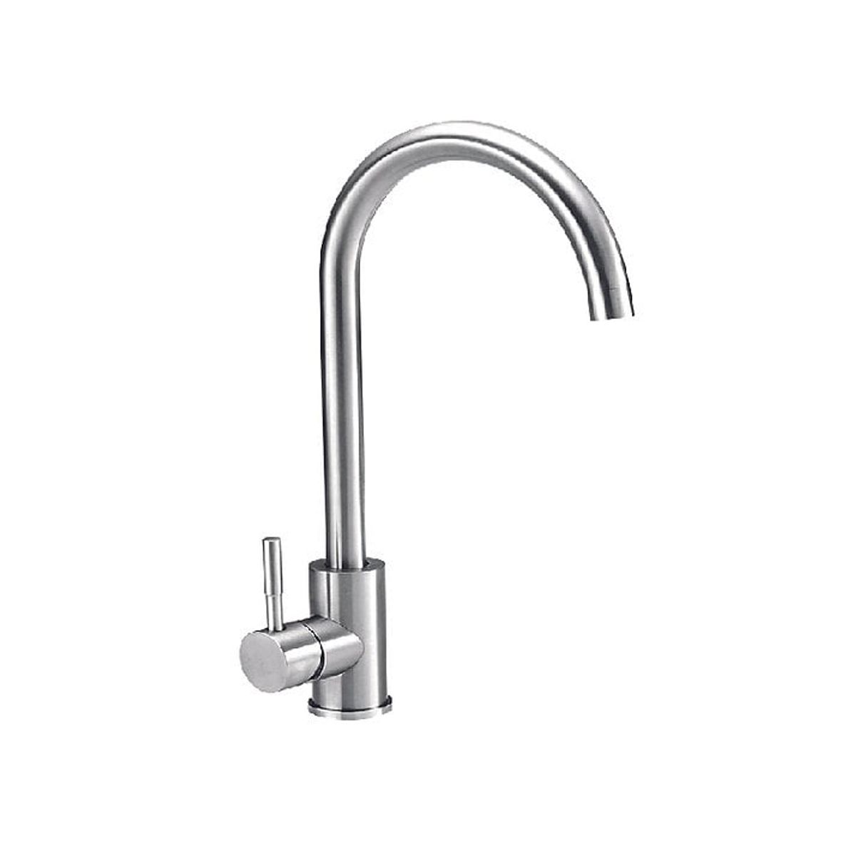 GENERICO - Monocomando tipo Ganso para Cocina en Bronce Cromado