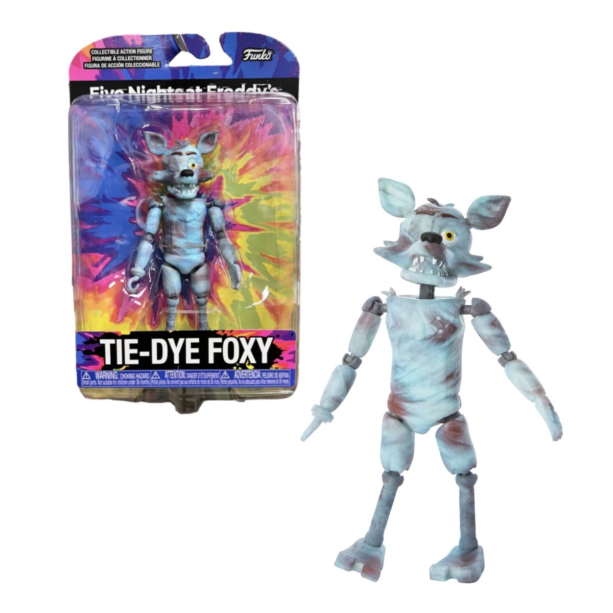 FUNKO - Tie Dye Foxy Figura Five Nights at Freddy Articulable FNAF