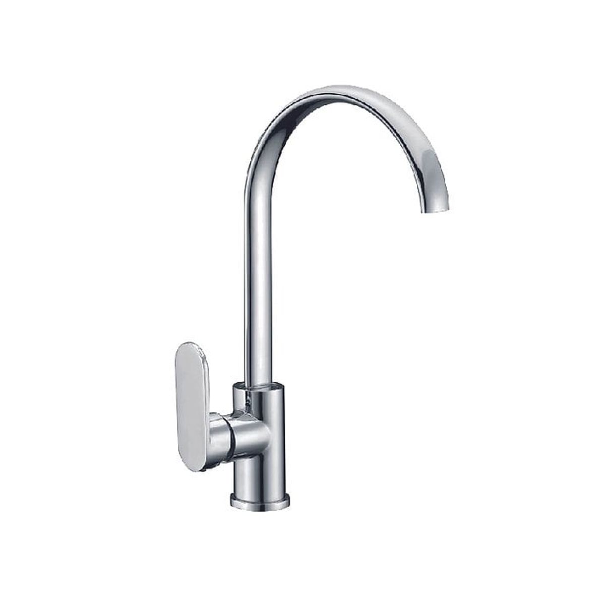 IMPORTADO MC - Monocomando tipo Ganso para Cocina en Bronce Cromado