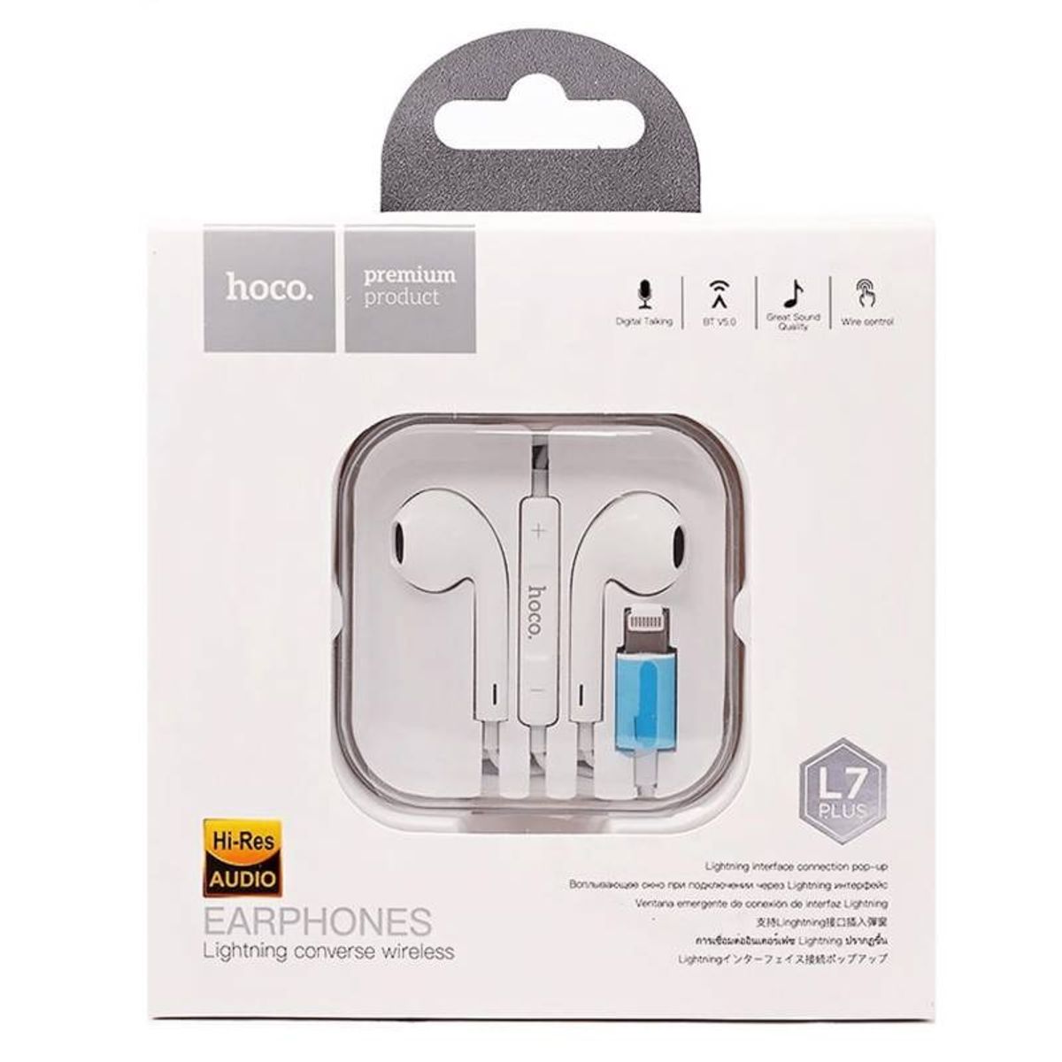 HOCO - Audifonos Para Iphone - Conector Lightning - Hoco