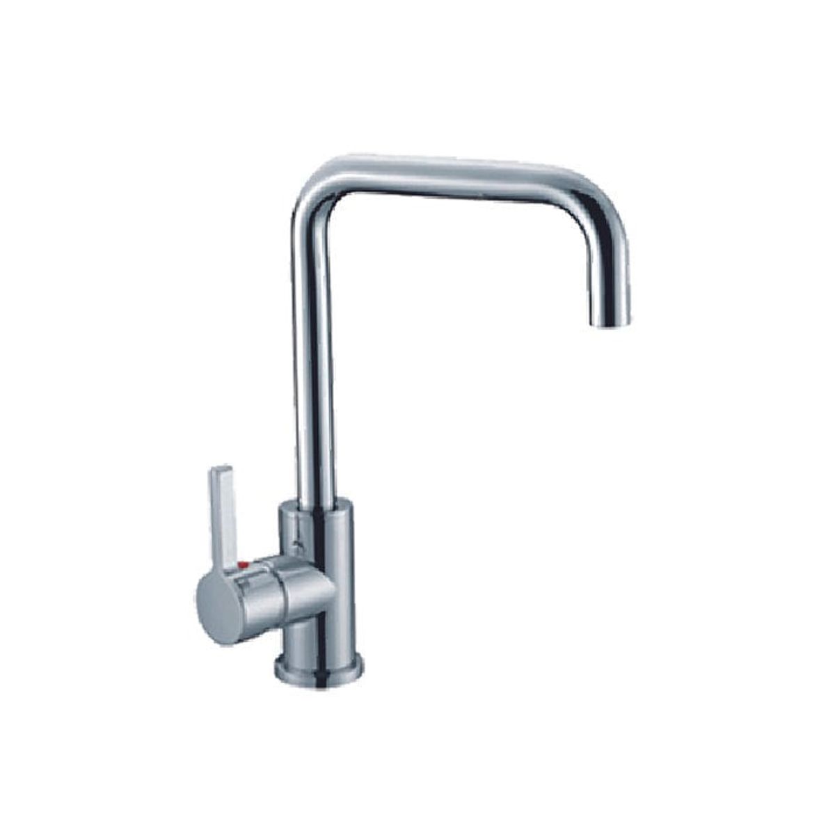 IMPORTADO MC - Monocomando tipo Ganso para Cocina en Bronce Cromado