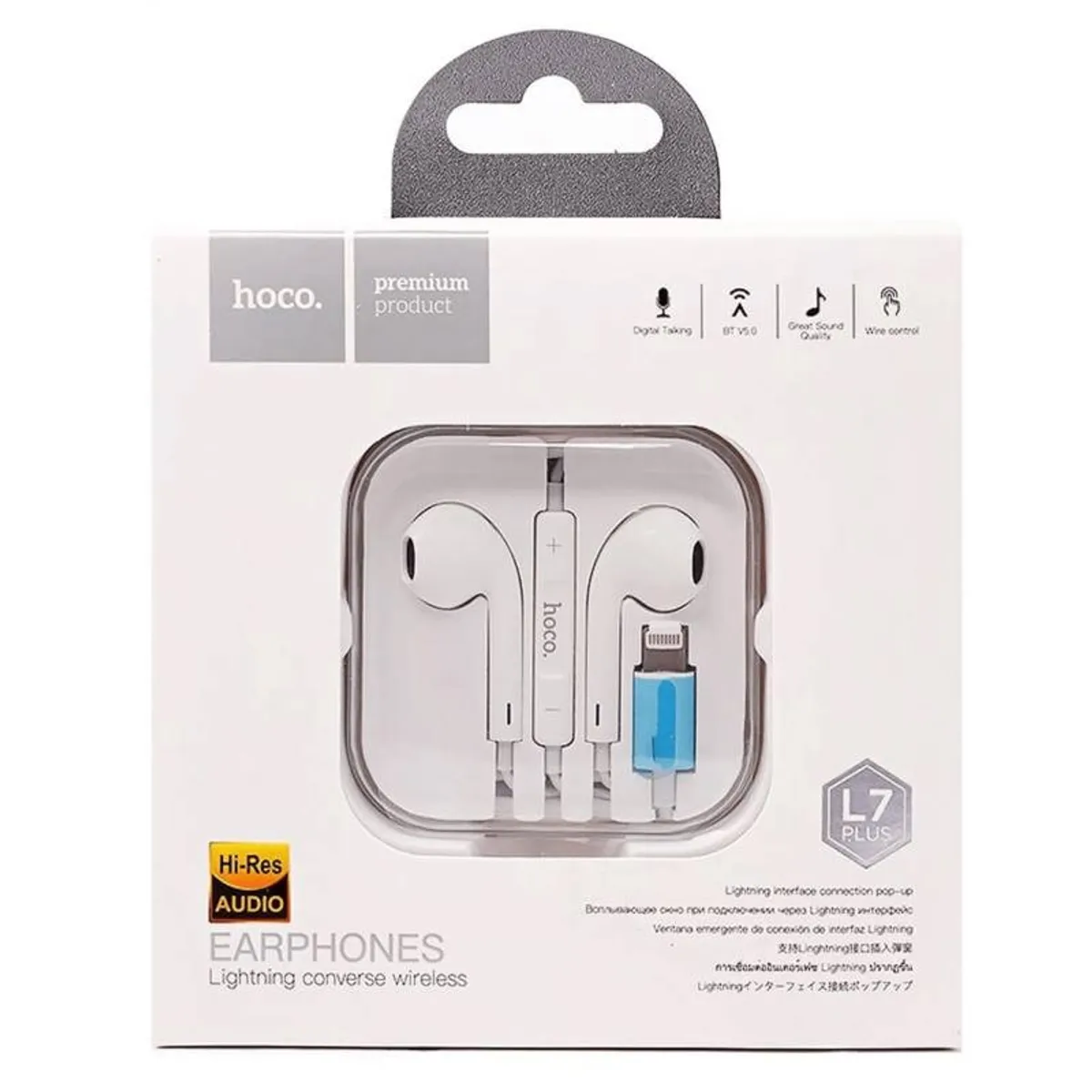 HOCO - Audifonos Para Iphone - Conector Lightning - Hoco