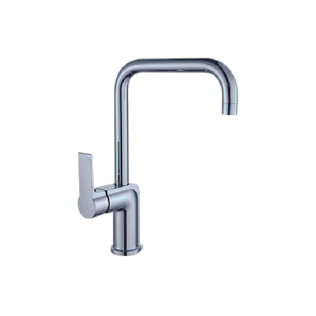 IMPORTADO MC - Monocomando tipo Ganso para Cocina en Bronce Cromado