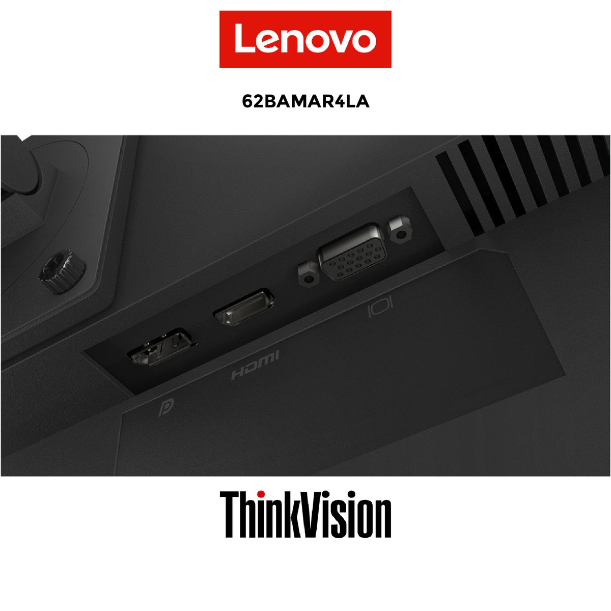 LENOVO - Monitor Lenovo ThinkVision E22-28 215 FHD IPS HDMI VGA DP