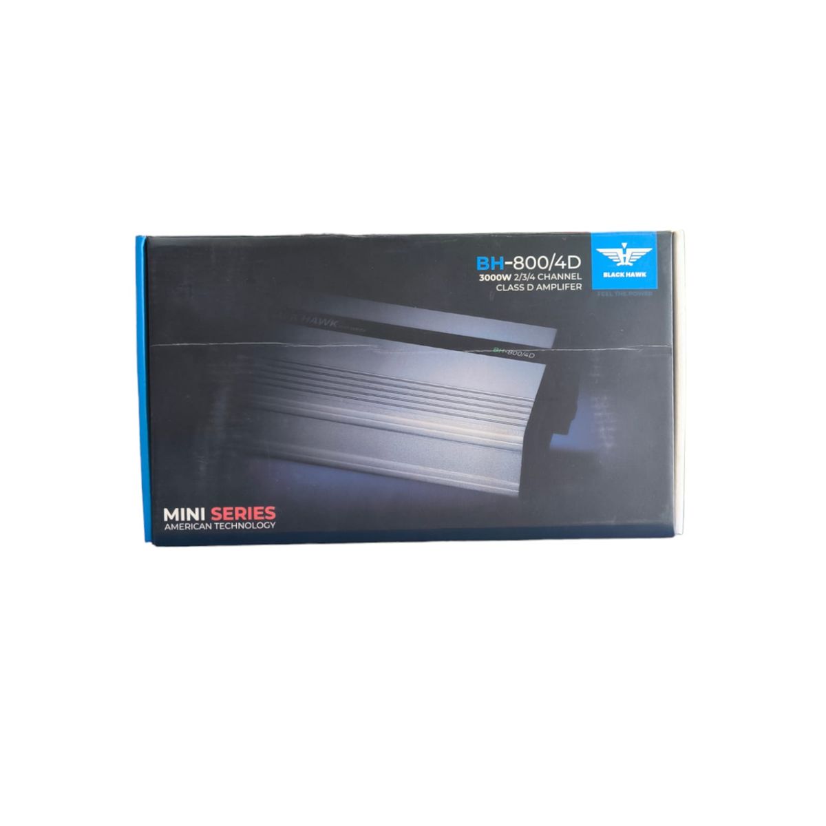 BLACK HAWK - Amplificador Black Hawk Digital 4 Canales 3000w BH-800/4D.