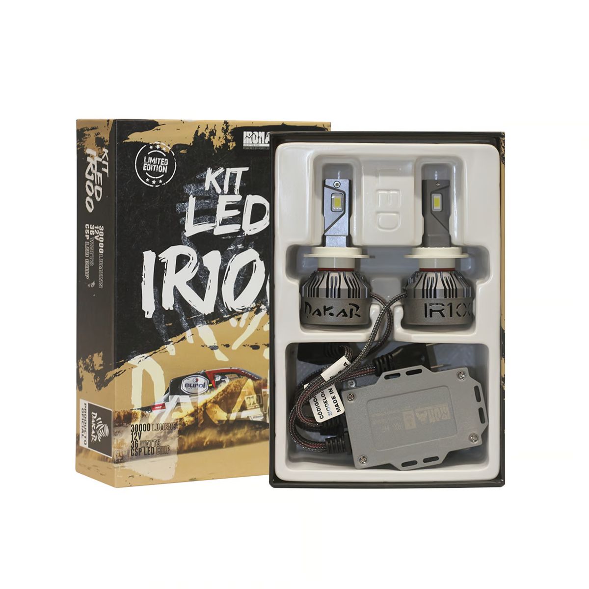 KOBO - Foco Led Iron Dakar IRX 9005 55 WATTS Potente Premium