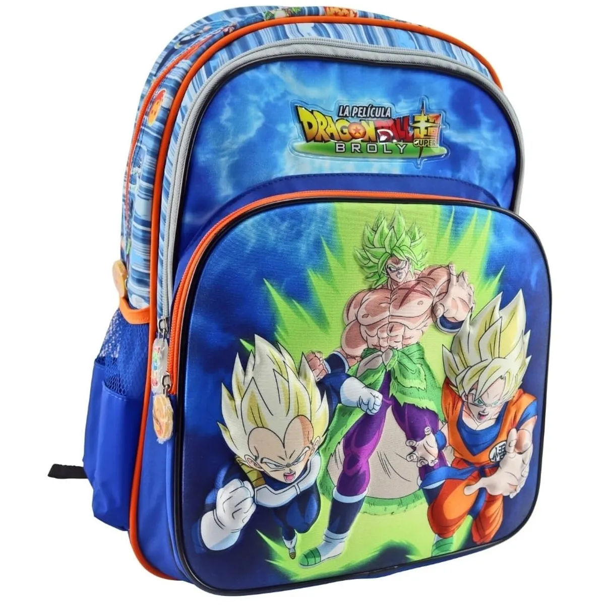SCOOL - MOCHILA SCOOL 3 BOLSILLOS 3D DRAGON BALL