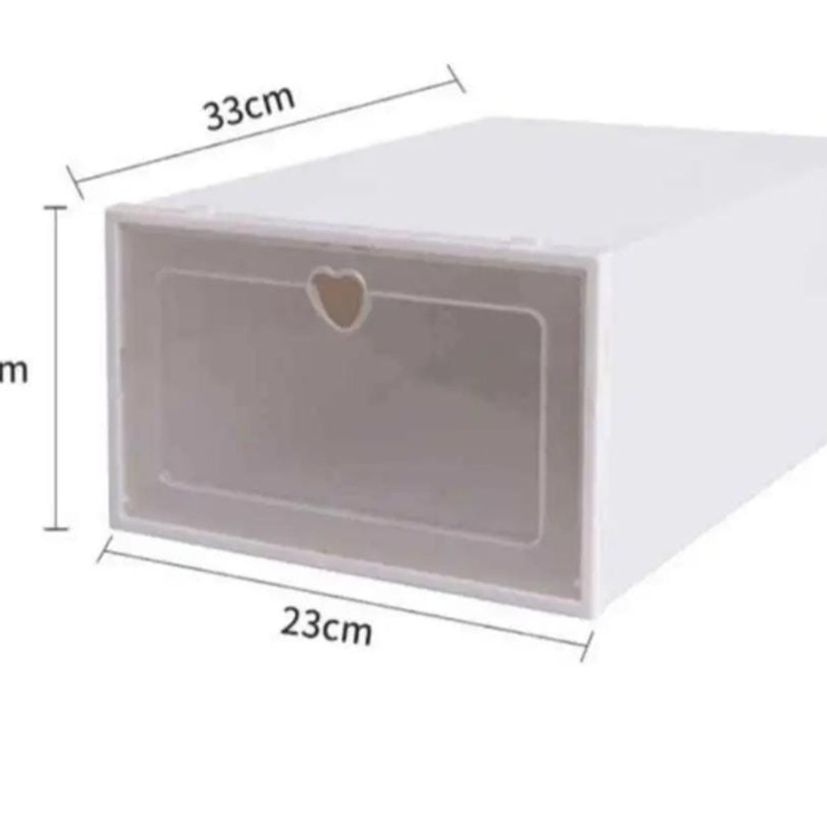 GENERICO - Caja organizadora de zapatos set de 5