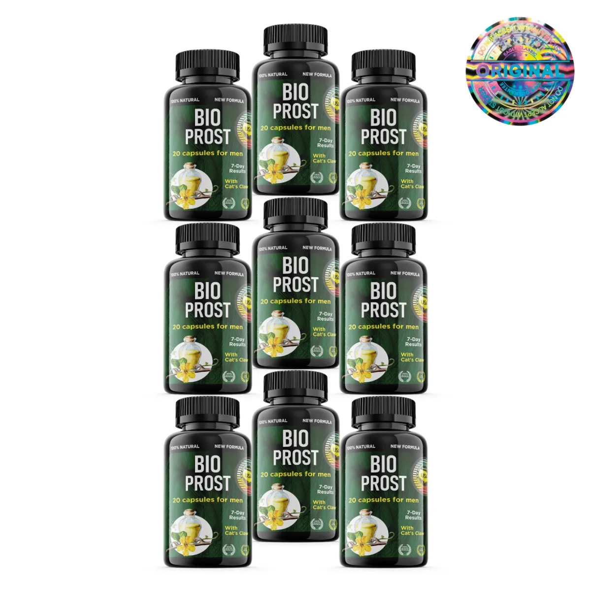 BIOPROST - Suplemento Nutricional Bioprost 9 Frascos