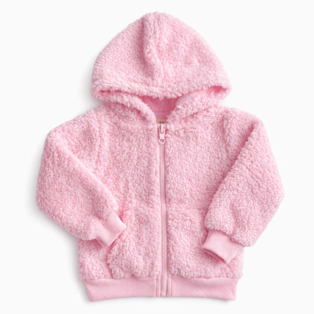 TIFANTI - Casaca de peluche para niña Rosado