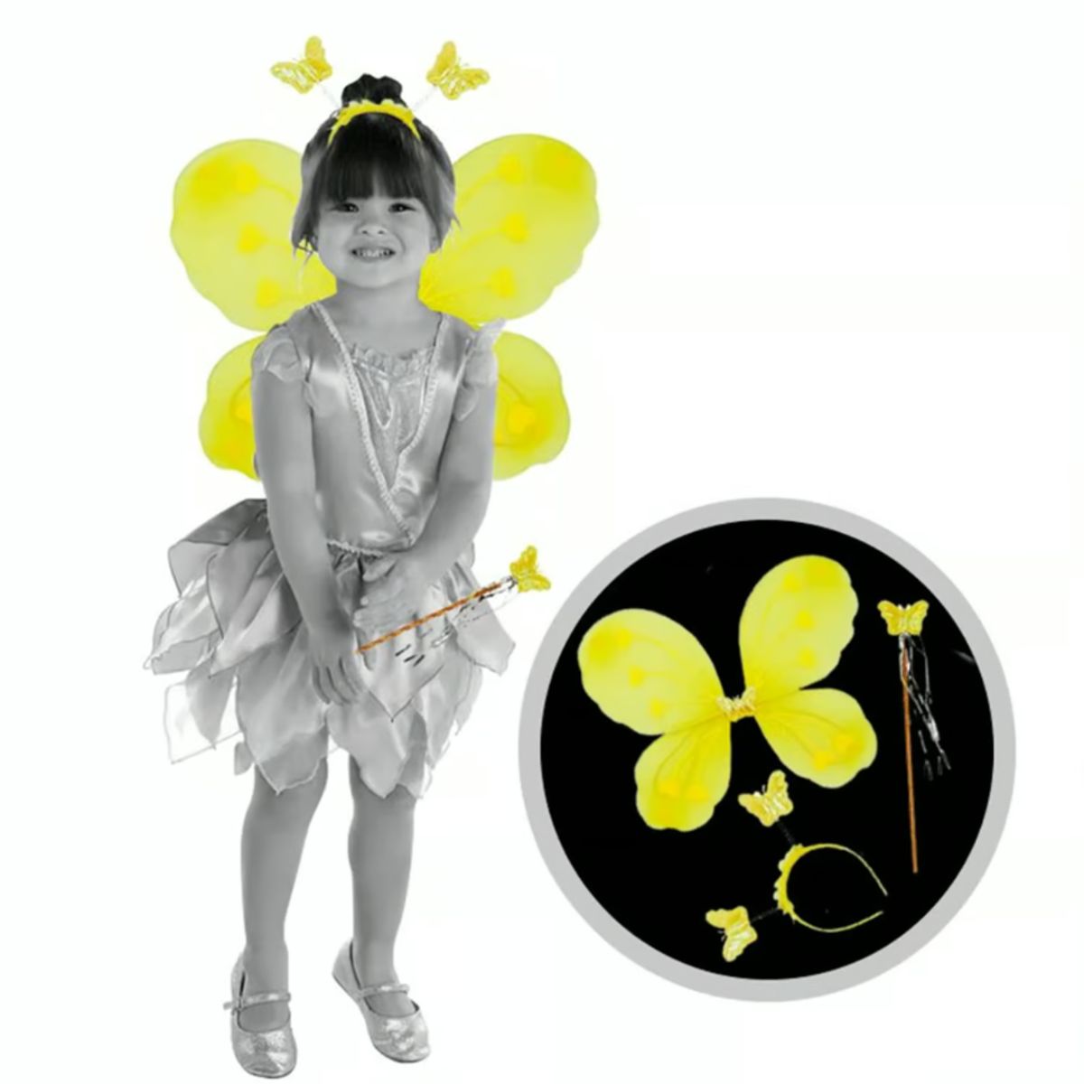 GENERICO - Alitas mariposa luminosa vinchavarita