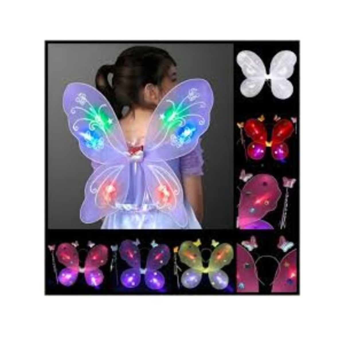 GENERICO - Alitas mariposa luminosa vinchavarita