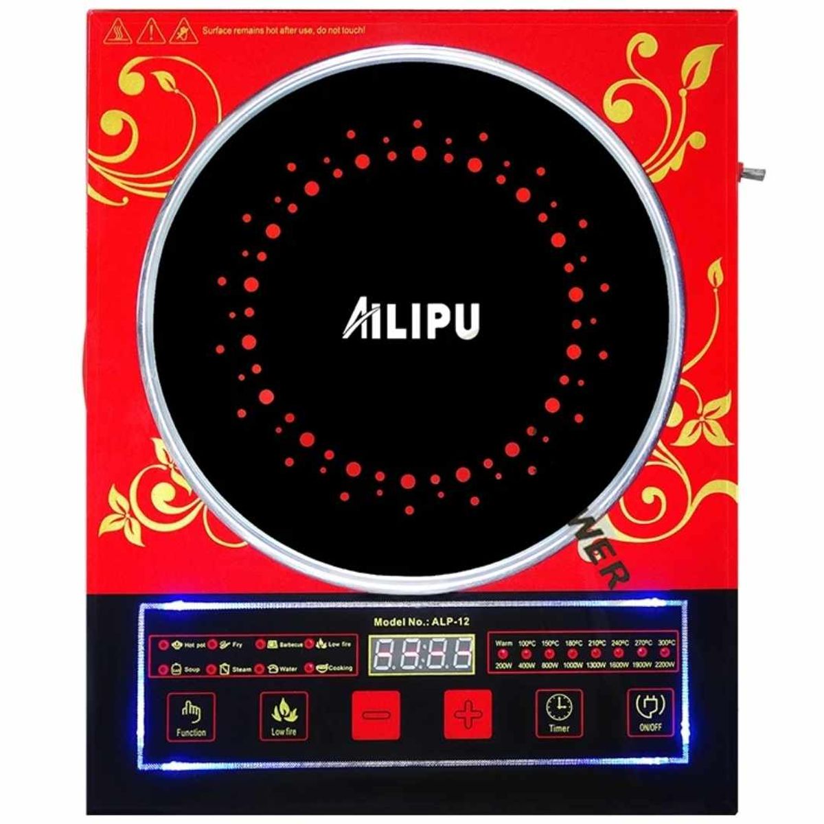 GENERICO - Cocina de Induccion Electrica 1 Hornilla Portatil