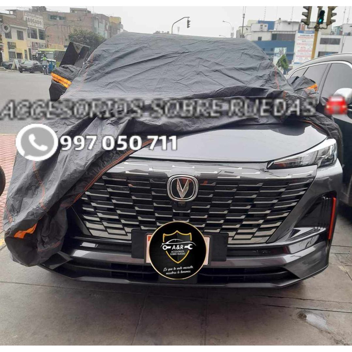 GENERICO - Cobertor CHANGAN NEW CS55 PLUS Impermeable acolchado