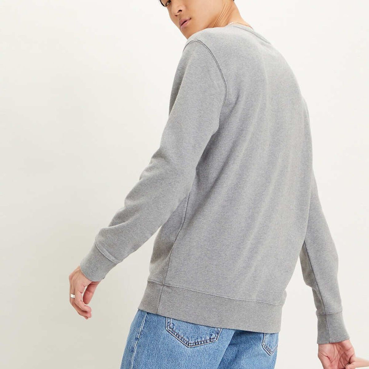 LEVIS - Polerón Hombre Batwing Gris Levis