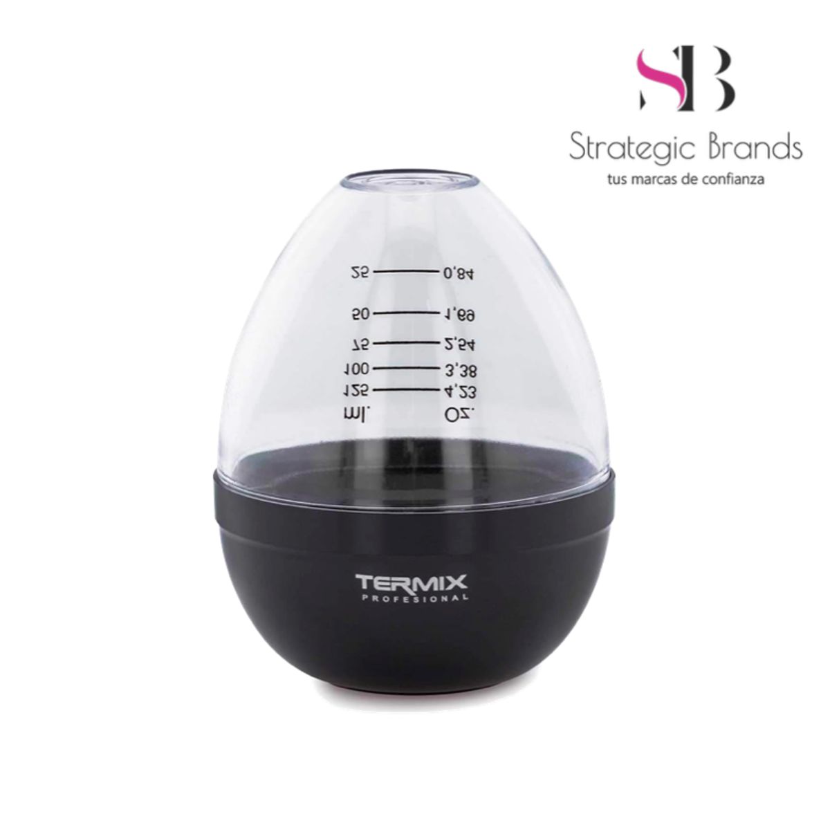 TERMIX - Coctelera de Tinte Profesional Negro