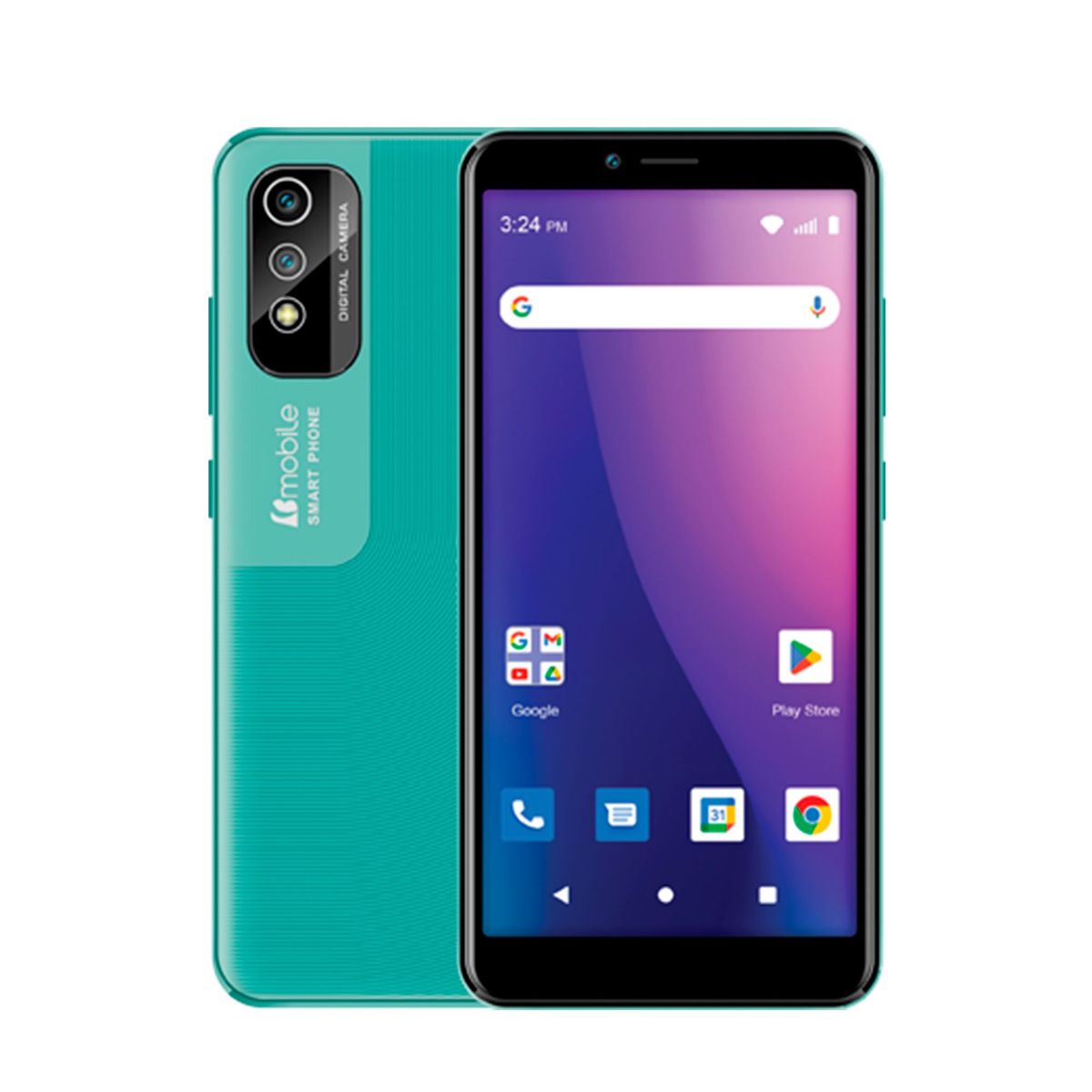 BMOBILE - CELULAR BMOBILE BL52 PRO DE RAM 2GB 32GB 4G LTE VERDE DS PN: BL52 PRO.