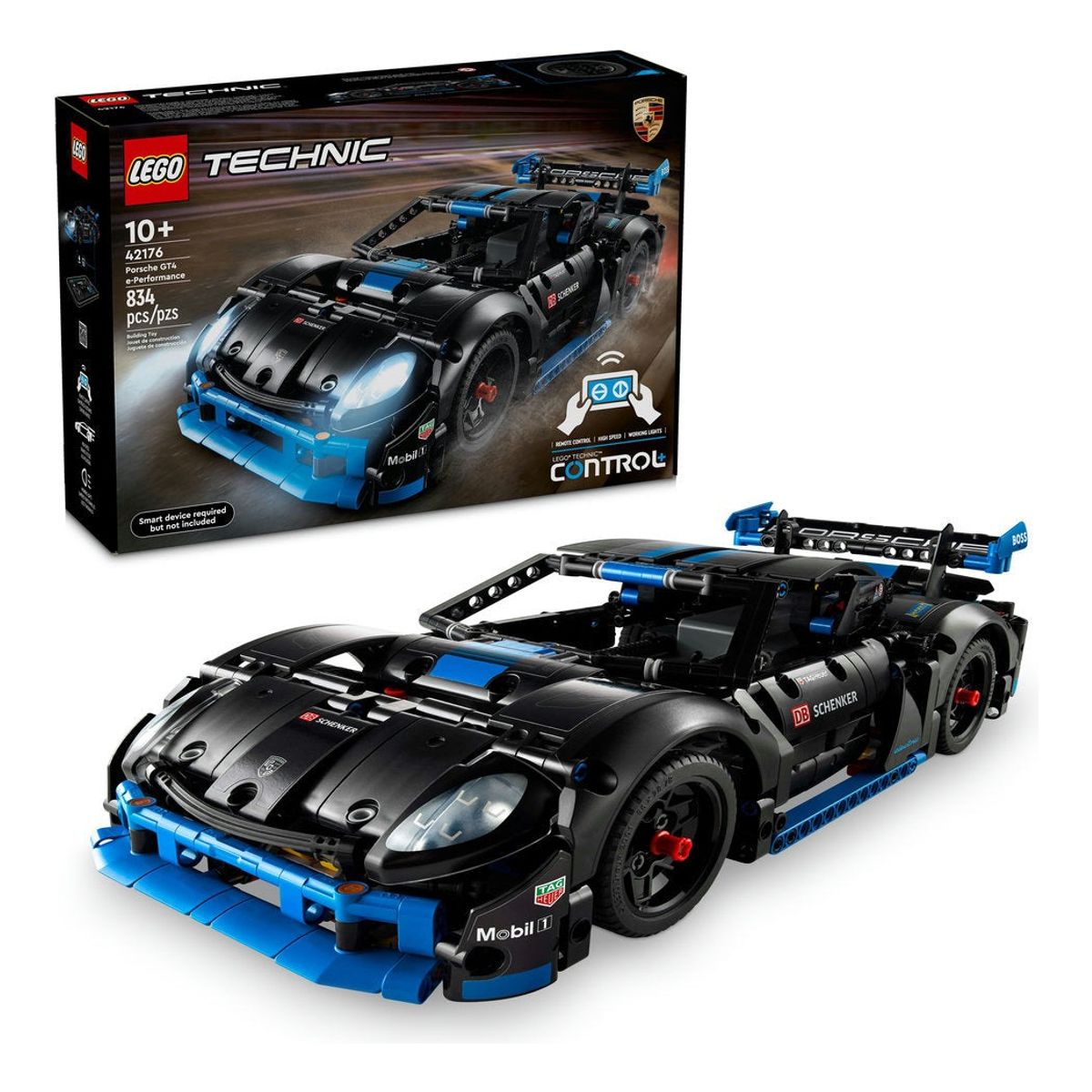 LEGO - LEGO 42176 Coche de Carreras Porsche GT4 e-Performance