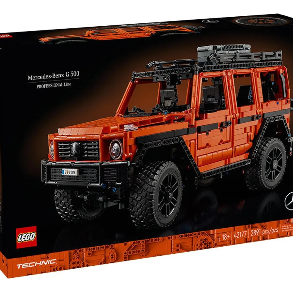 LEGO - Carro LEGO 42177 Mercedes-Benz G 500 PROFESSIONAL Line