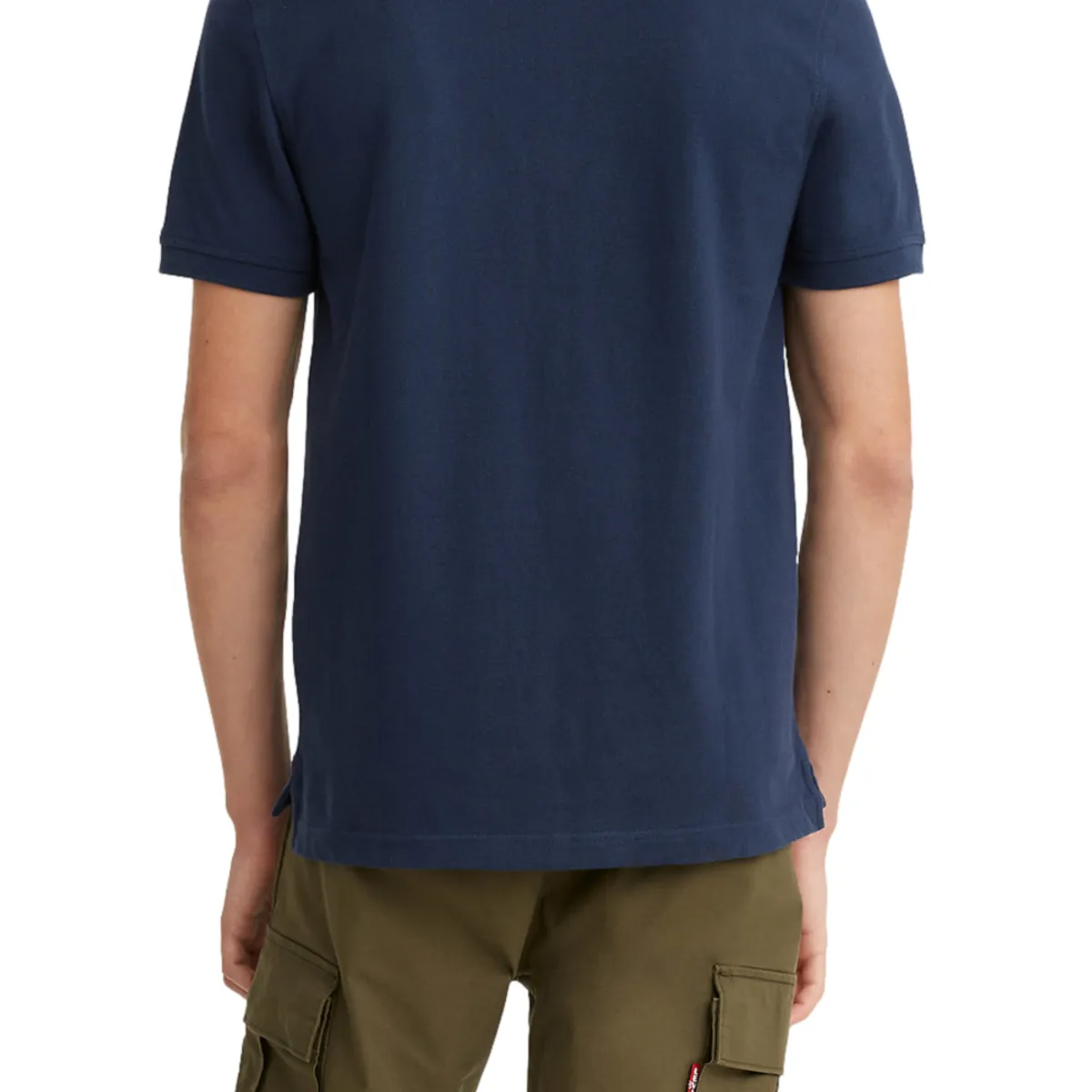 LEVIS - Polo Hombre Lisa Logo Azul Levis