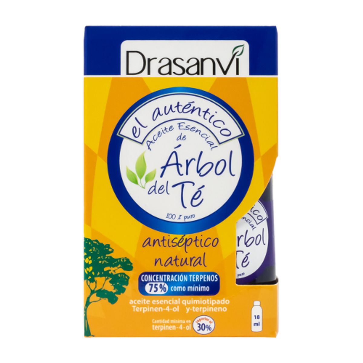 DRASANVI - Aceite Esencial de Árbol del té 100 % Puro 18 ml