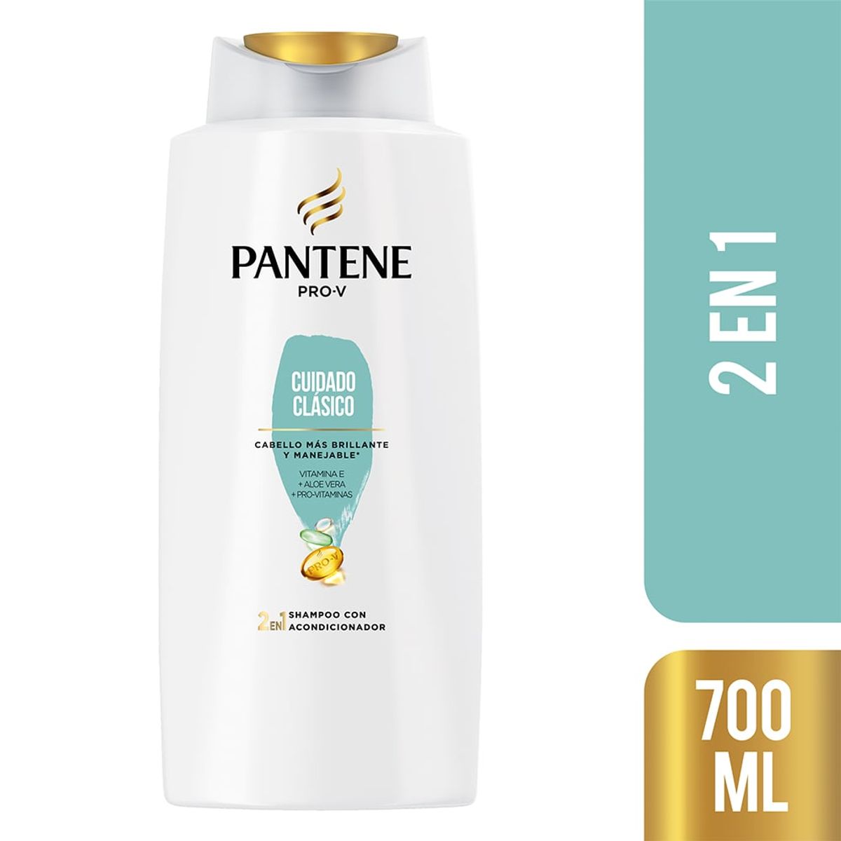 PANTENE - Shampoo Acondicionador Pantene 2en1 Cuidado Clásico 700ml