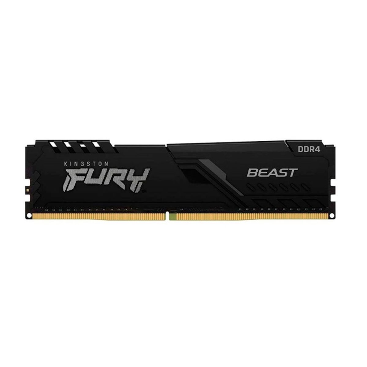 KINGSTON - MEMORIA RAM DIMM KINGSTON FURY BEAST BLACK 8GB DDR4 P/N: KF436C17BB/8
