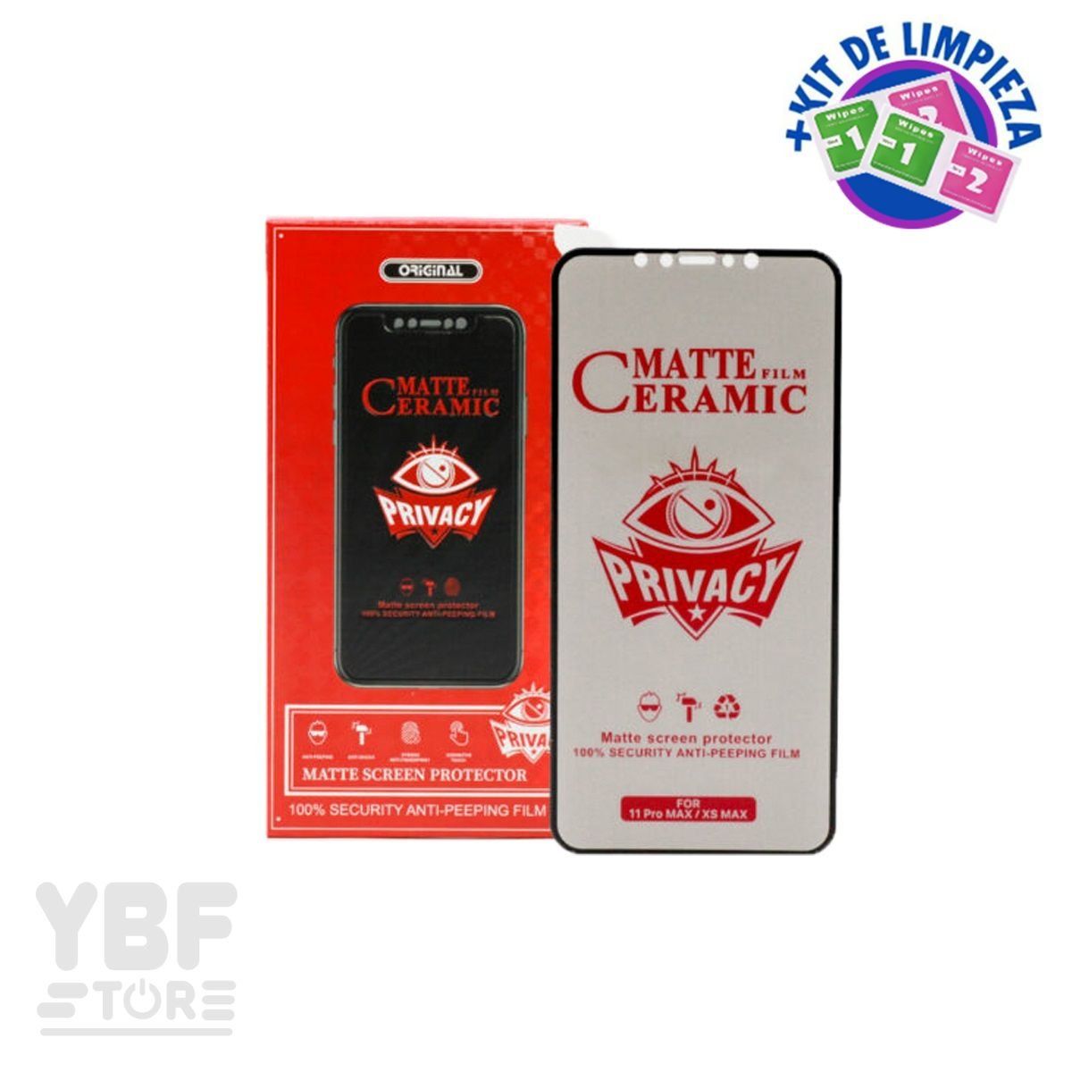 GENERICO - Mica Ceramica Antiespia para Xiaomi MI 11 Lite