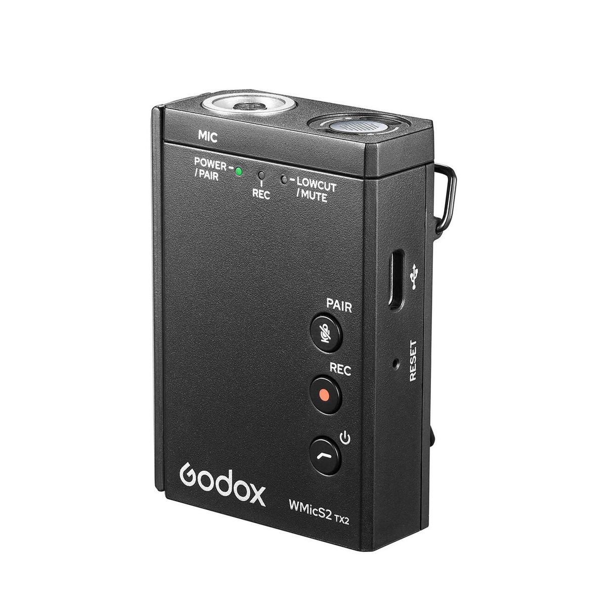 GODOX - Micrófono pechero inalámbrico Godox WMICS2 para cámaras