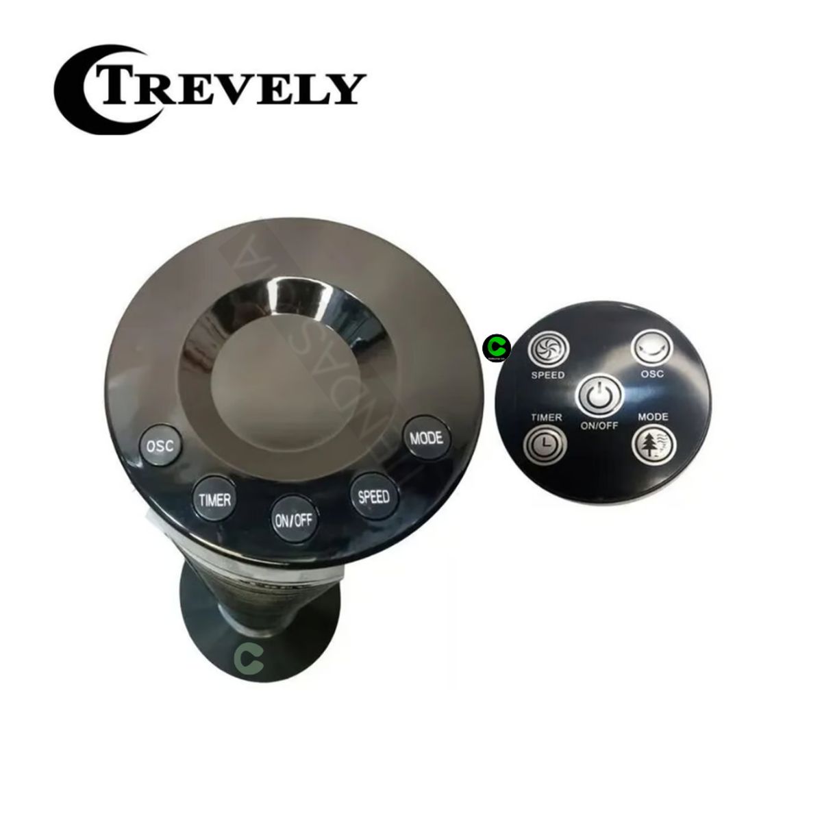 TREVELY - Ventilador Torre TREVELY Con Control Remoto de 32 Pulgadas VT-145 45W