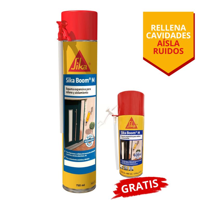 SIKA - Sika Boom M x 750ml + Sika Boom M x300ml GRATIS