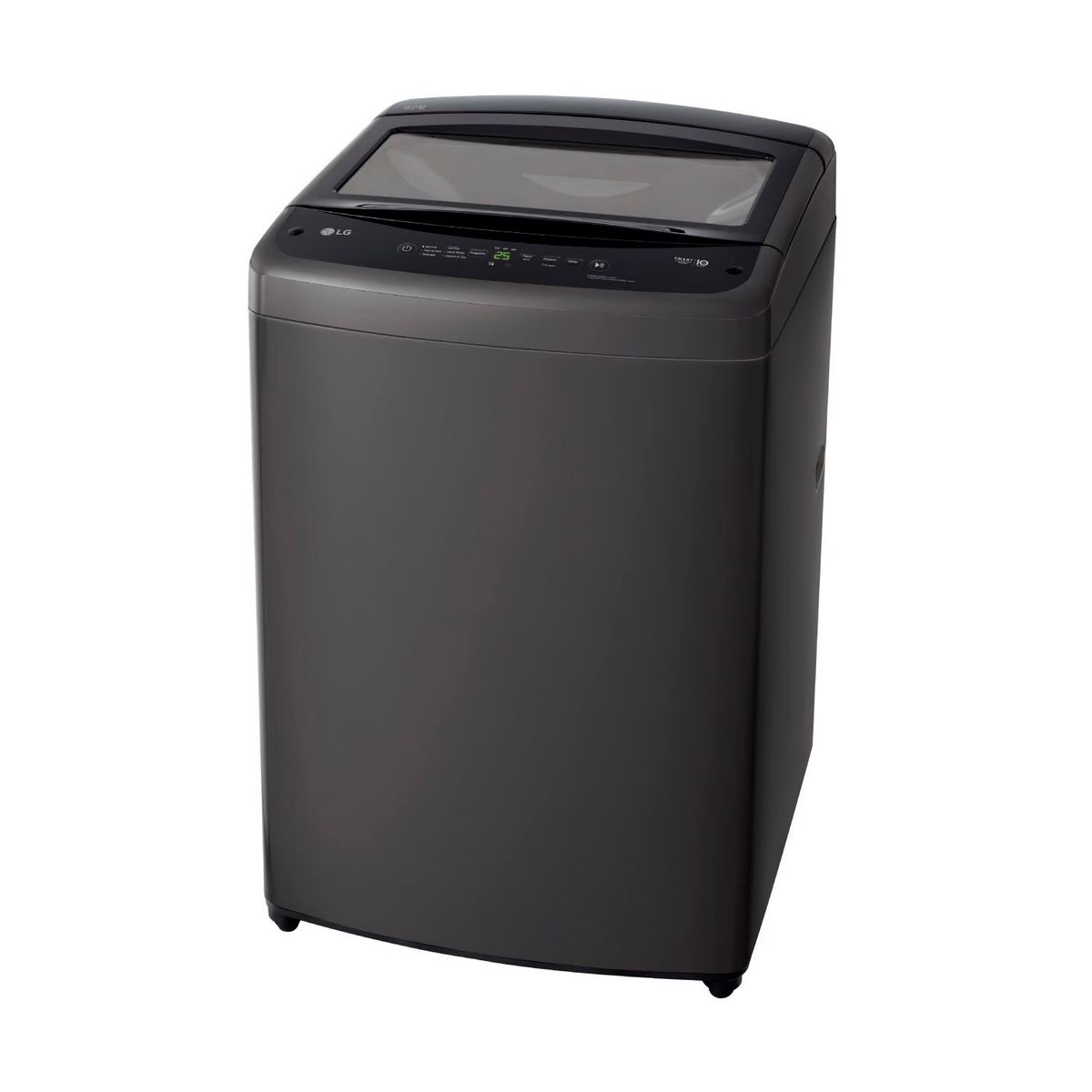 LG - Lavadora LG 16 Kg TurboDrum Carga Superior WT16BVTB Negro