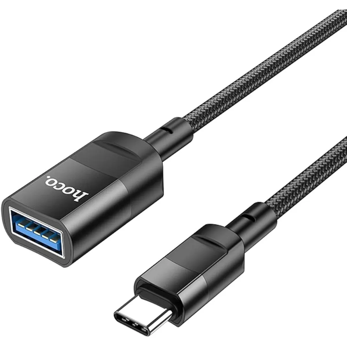 HOCO - Cable Tipo C a USB - adaptador Macho Hembra 120Cm - Hoco