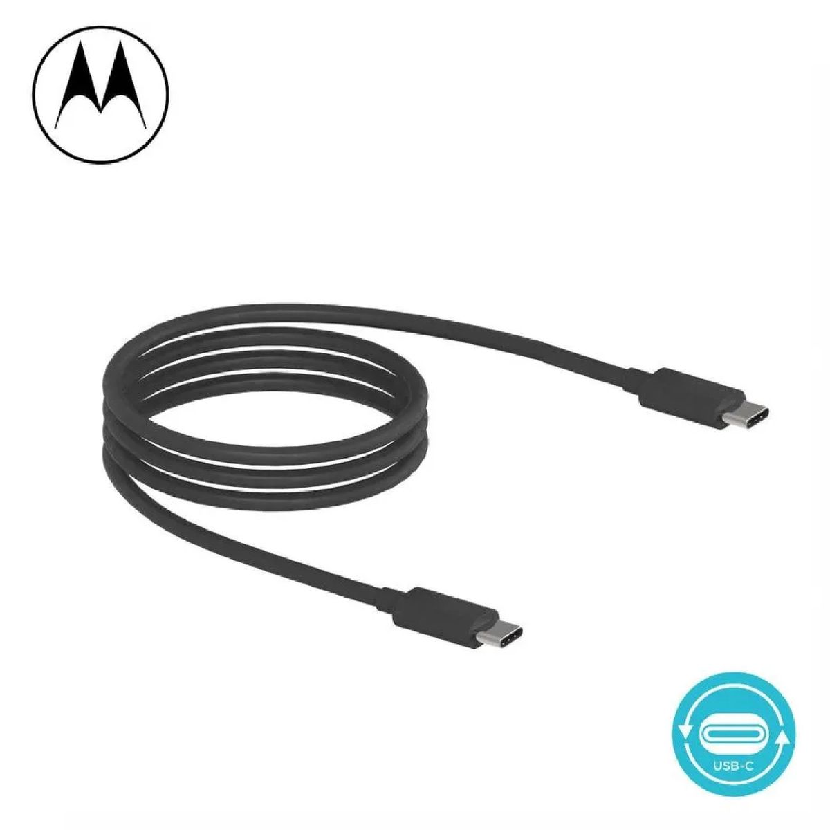 MOTOROLA - Cable de Carga Rapida Motorola USB-C 1M