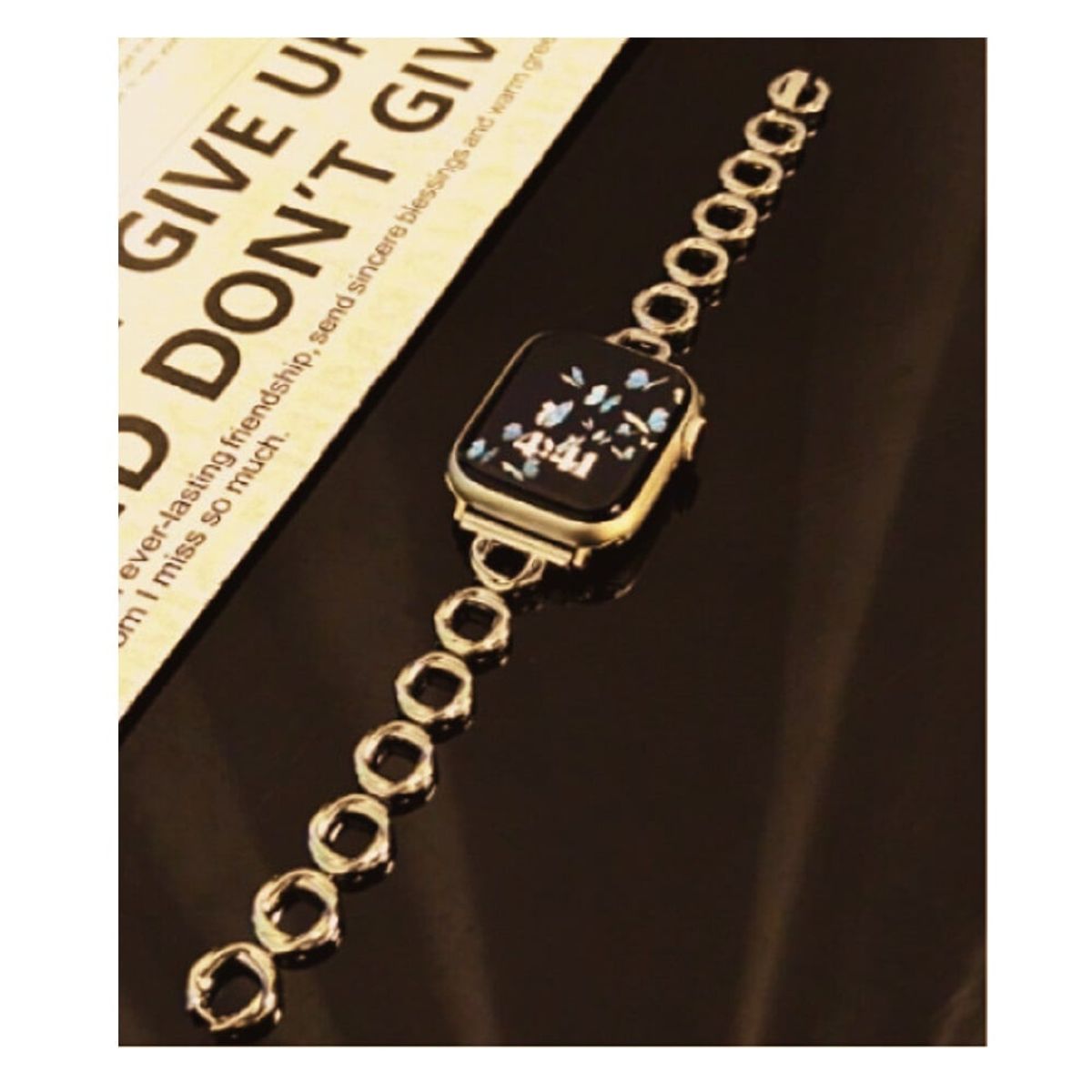 GENERICO - Correa Para Applewatch Y Watch Rings Steel 42-44-45-49mm Dorado