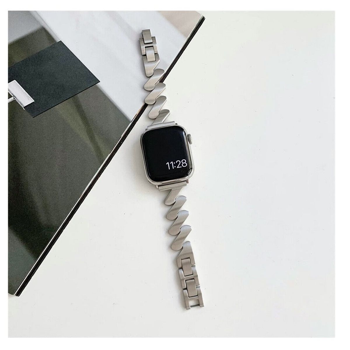 GENERICO - Correa Para Applewatch Y Watch GalaxyGlide 42-44-45-49mm Starlight