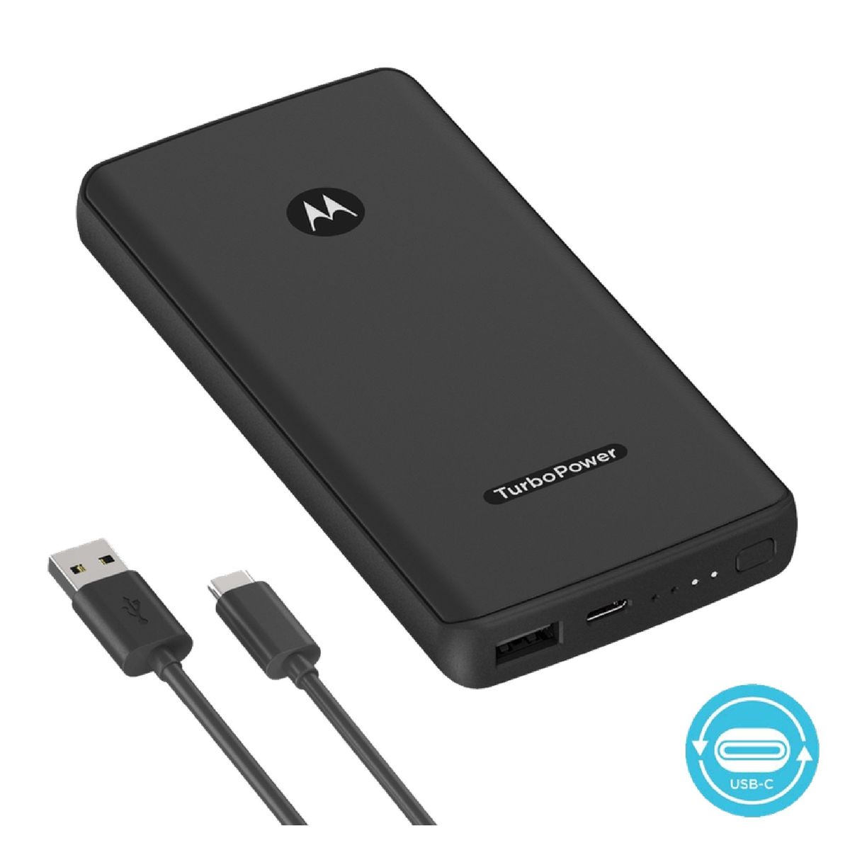 MOTOROLA - Power Bank Motorola Duo 10000 Mah Turbo Power