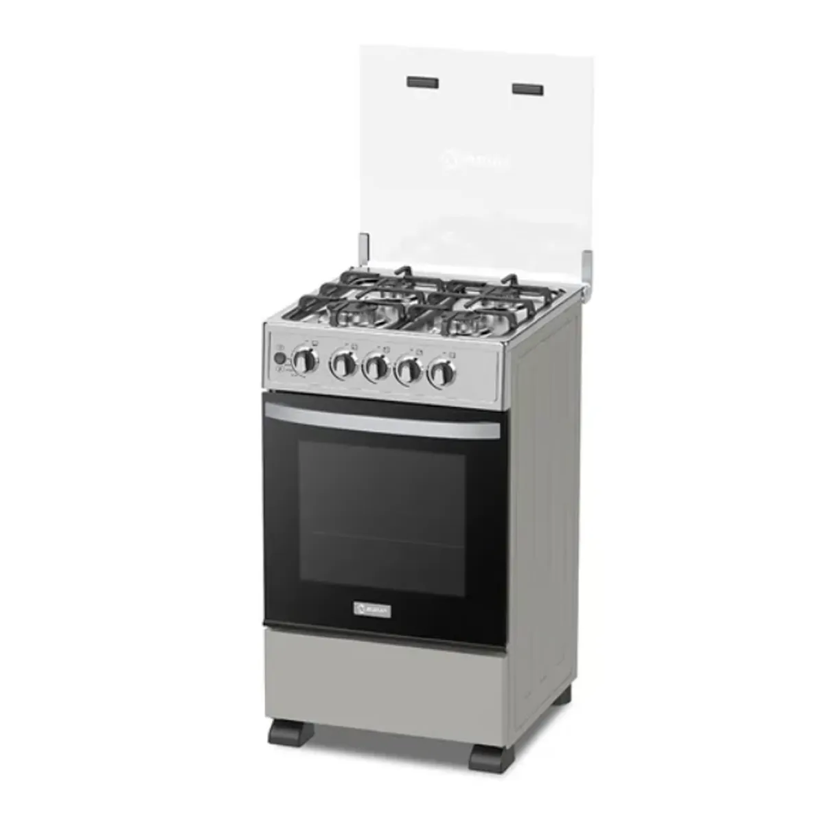 MIRAY - COCINA MIRAY RUBI PLUS 4 HORNILLAS GRIS