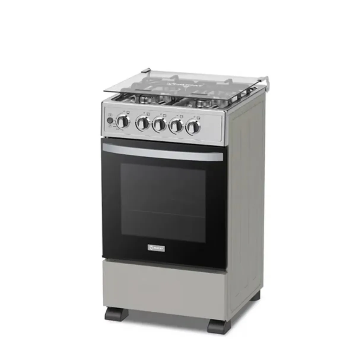 MIRAY - COCINA MIRAY RUBI PLUS 4 HORNILLAS GRIS