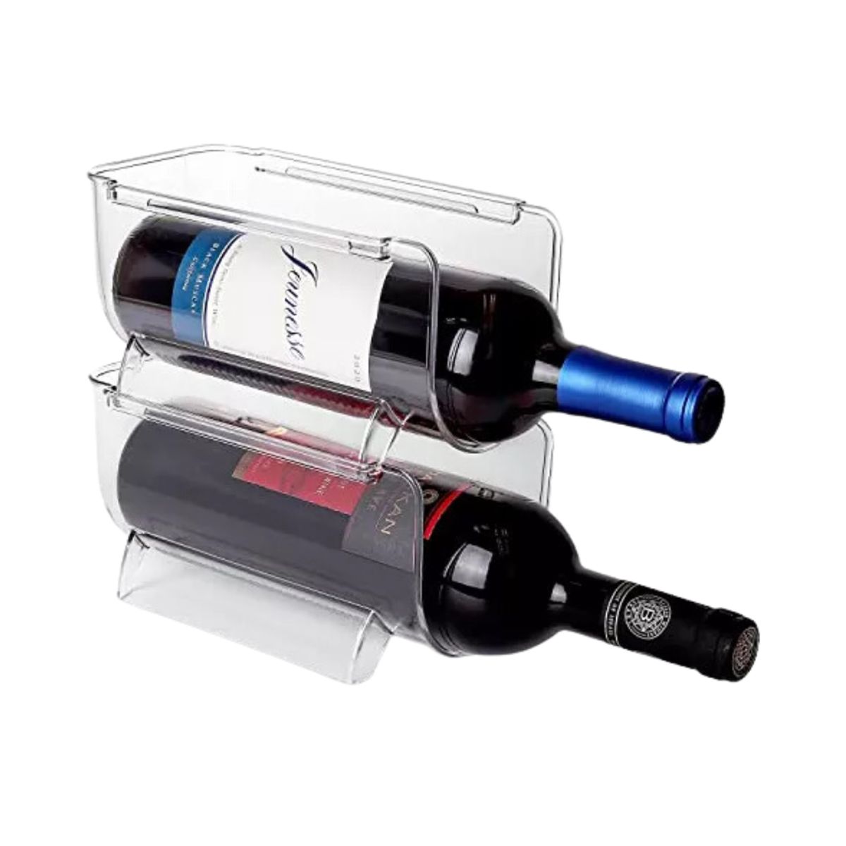 INSPIRA - Pack de 2 Soportes Organizador de Plástico para Botellas