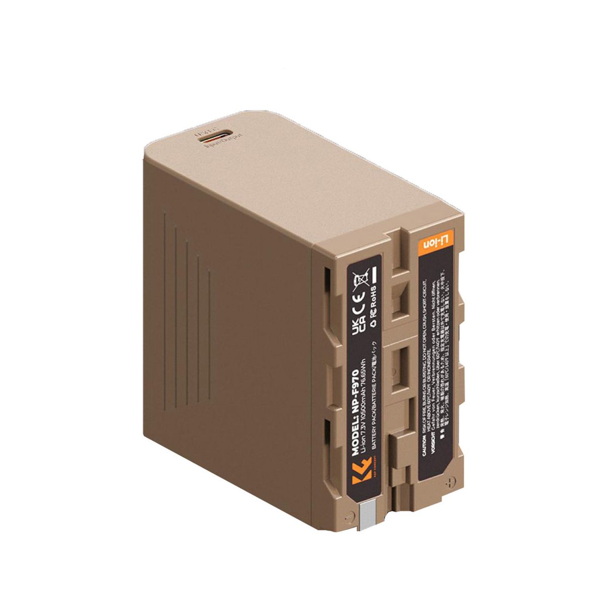 K&F CONCEPT - Batería NP-F970 de 10500mAh con carga rápida K&F Concept KF280036