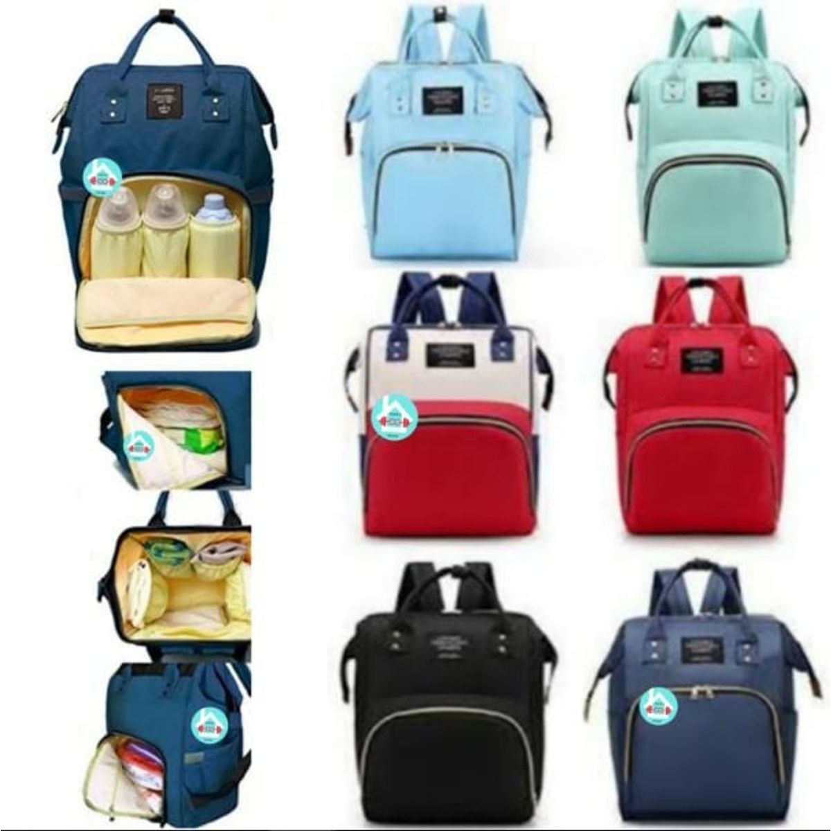 GENERICO - Pañalera Mochila Maternidad Impermeable