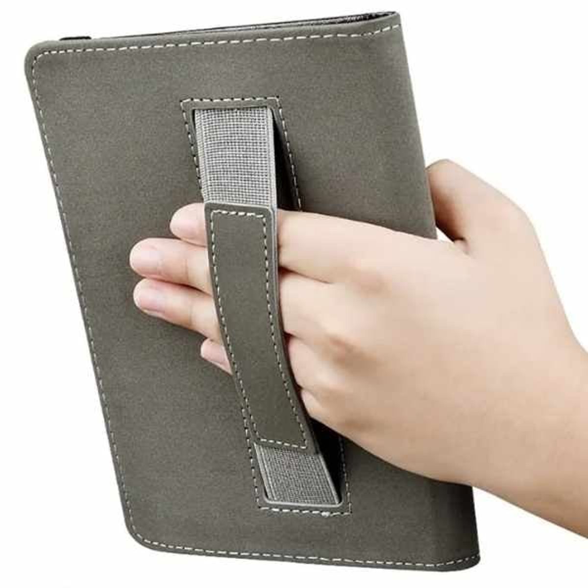 GENERICO - Funda case UNIVERSAL con sujetador para ebook kindle Kobo 6 Negro