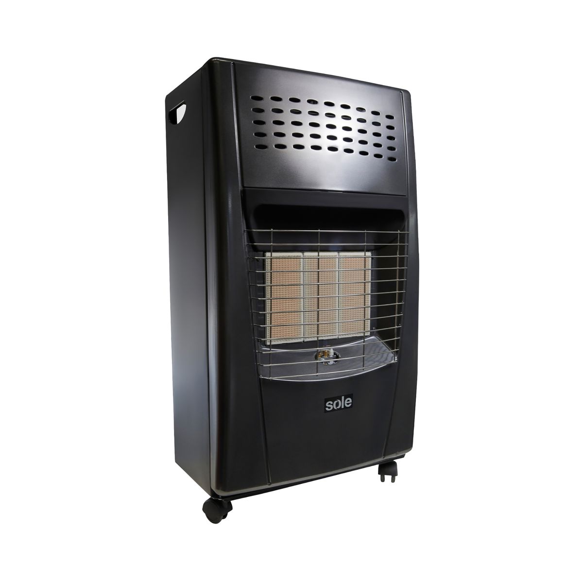 SOLE - ESTUFA INFRARROJA SOLE A GLP PARA ALTURA 4200W NEGRO - ESOLG003.