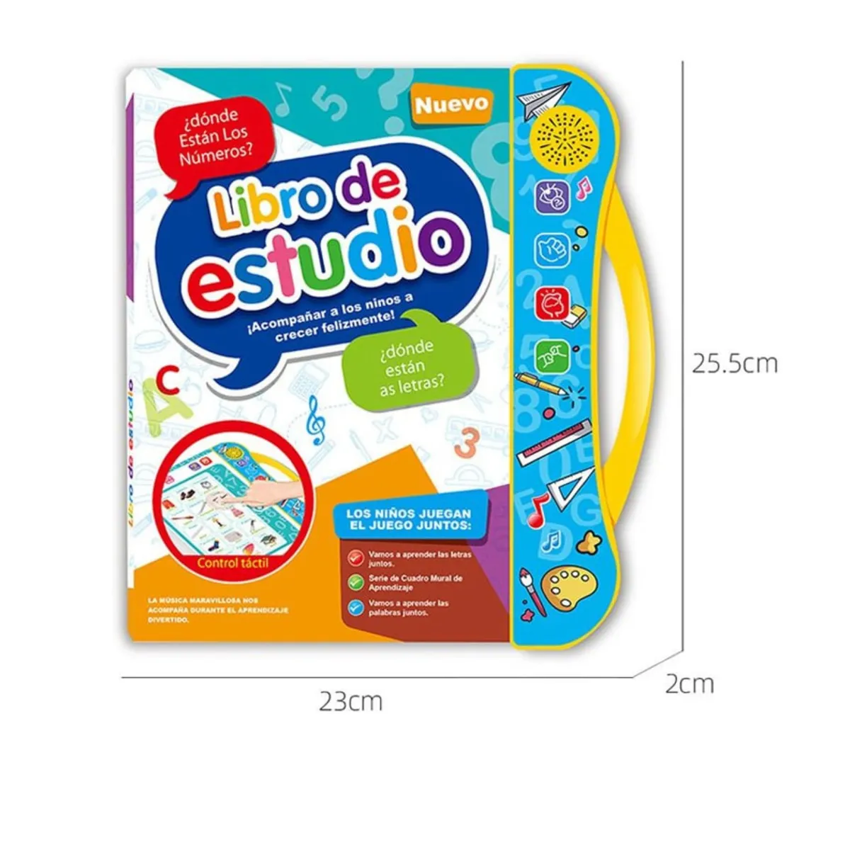 OEM - Libro Didáctico Musical Mi Libro Español Inglés