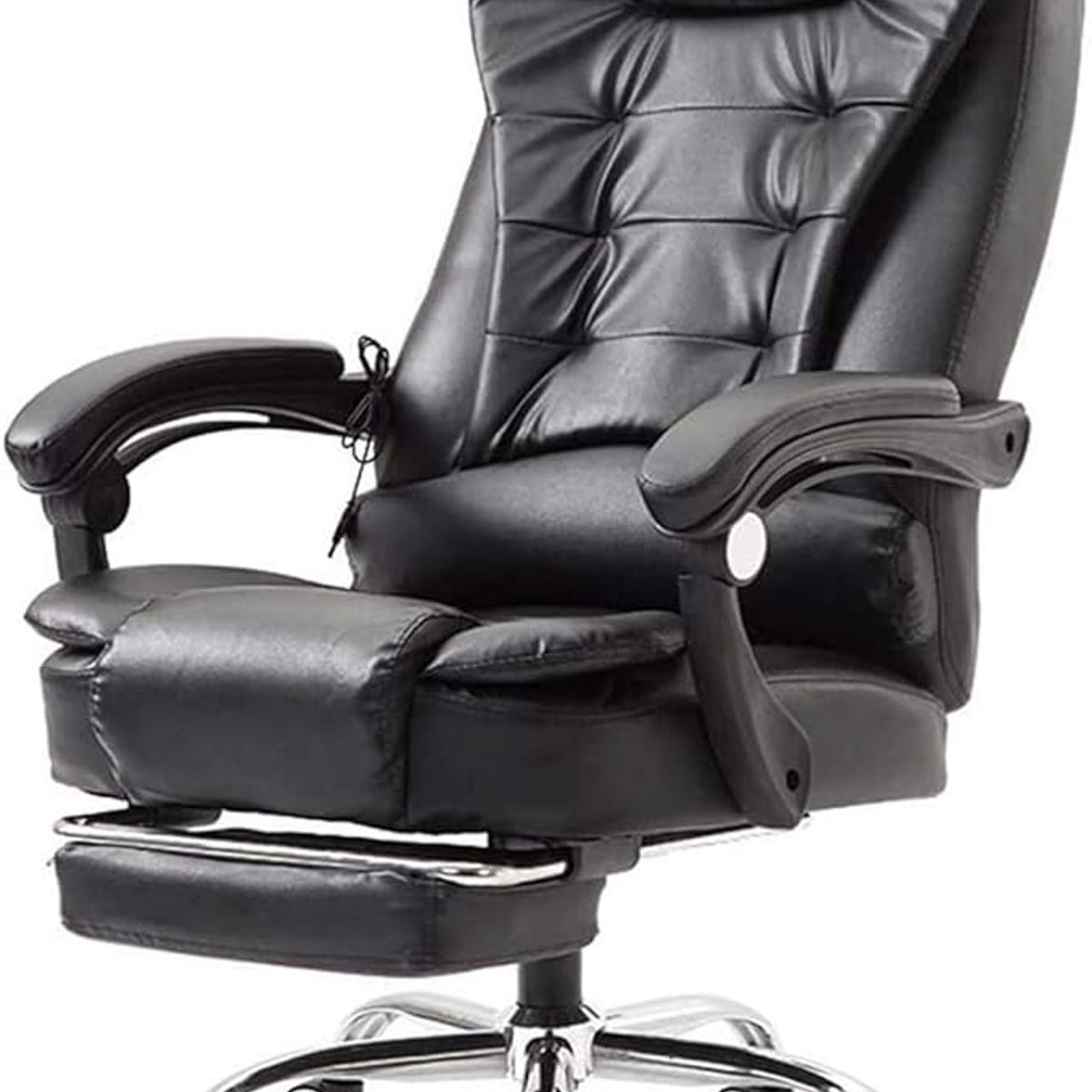 GENERICO - Silla Gerencial con Reclinación 135 grados reposapies vibromasaje