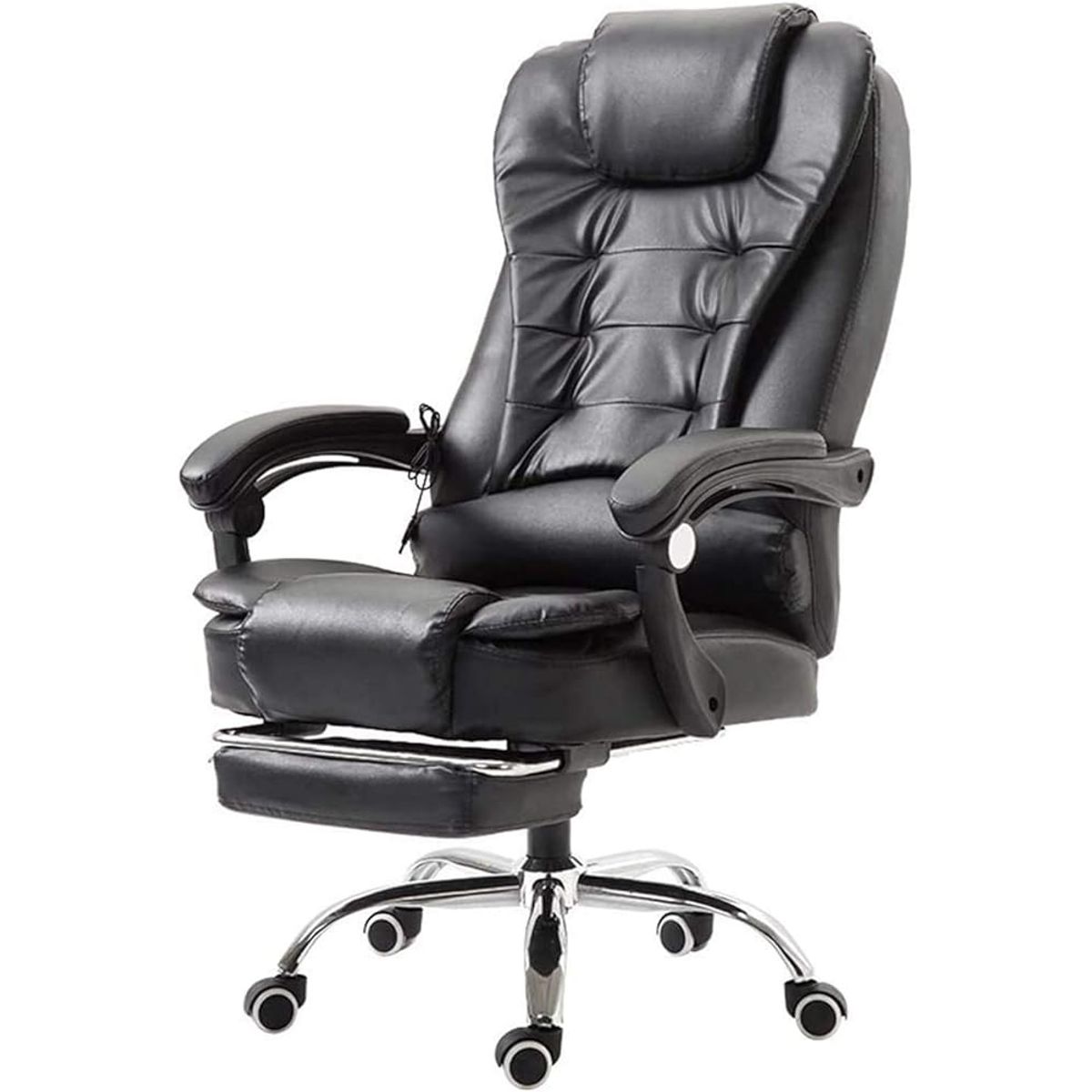 GENERICO - Silla Gerencial con Reclinación 135 grados reposapies vibromasaje